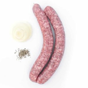 L'incontournable, chipolata. Maison Alpin. Vente en direct de la salaison familiale. Charcuterie artisanale, saucisson, saucisse, diot, jambon, de Haute-Savoie & viande de qualité supérieure en ligne.