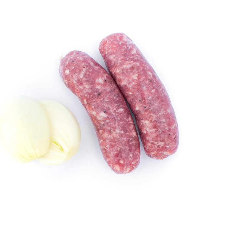 La toulousaine, saucisse de Toulouse. Maison Alpin. Vente en direct de la salaison familiale. Charcuterie artisanale, saucisson, saucisse, diot, jambon, de Haute-Savoie & viande de qualité supérieure en ligne.